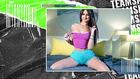 wanna stretch this teen 18+ pussy wide in yoga?