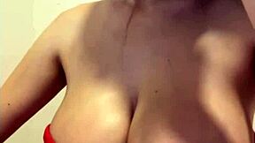 Huge Milky Tits Of My Stepmom Tempt In That Red Dress