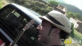 The cock hungry brunette demands intense ass banging from behind. She rides hard in missionary until the cumshot explodes.