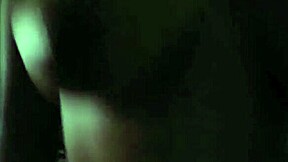 Tetas grandes naturales in cowgirl ride with moans! Latina teen milks huge load on tits for neighbors.