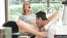 my gf says lick my feet first before you fuck my shaved pussy