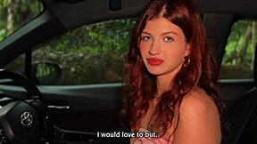 babe feels desperate lost in forest needing stranger help.