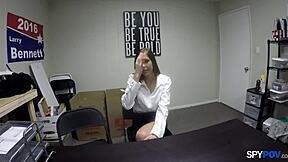 You think you can handle spying on Harvard grad Molly Manson getting fucked in POV?