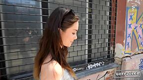 Liz Ocean petite hottie takes big cock creampie in intense bareback fuck