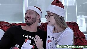 Why Does Step Sister Get Fucked on Christmas by Brother?