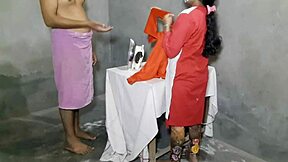 I felt every inch of that big cock in my tight Indian maid ass during my first painful anal fuck close up in Hindi