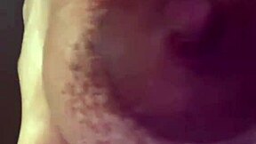 look at my milky tits, says the pregnant stepmother pulling them from her red bra