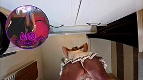 super hot petite 18+ blonde cheerleader in short miniskirt flashes tits and shaved pussy