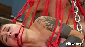 Spicy teen 18+ was taken in asshole asylum for awkward therapy!