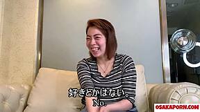 chubby short-haired 23yo in silent sex with facial cumshot swallow