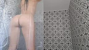 I Had A Very Hot And Sensual Shower In Bathroom Dancing In Lingerie As Brazilian Housewife