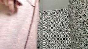 I Had A Very Hot And Sensual Shower In Bathroom Dancing In Lingerie As Brazilian Housewife