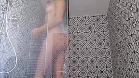 I Had A Very Hot And Sensual Shower In Bathroom Dancing In Lingerie As Brazilian Housewife