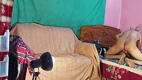 lucky guys fuck two black babes in foursome