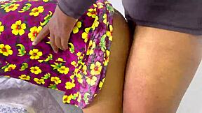 cheating on her husband, i fingered and fucked my step sister's big ass on the bed until she moaned in orgasm.