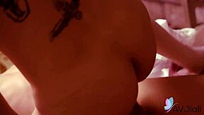 This naughty Chinese teen with small tits moans while riding and squirting on a hard cock in close-up action.