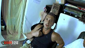 Beautiful natural redhead fucked and anal sex by two big dicks, but can cute teen handle double penetration in hardcore 3some group?