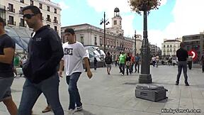 Petite Spanish Slut Public Domination! Bound And Punished In Outdoor Humiliation With Group Fucking!