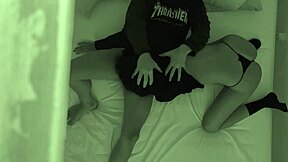 After the party, I felt wild passion with my hot young college girlfriend on the beach.