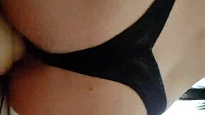 Latina teen masturbates with big dildo during quarantine in homemade hardcore session. She fucks her pussy solo with toys.