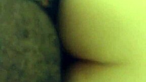 Hey, this white queen is obsessed with riding young 18+ black dick in bbw style. Her fat pussy takes it rough!