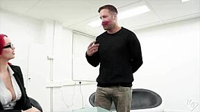 hey naughty co-worker, i'm sexy secretary jasmine james here to discipline you properly