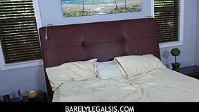 Raw Stepsiblings dani blue and sophia sweet raiding stepbros room for blowjob creampie sex