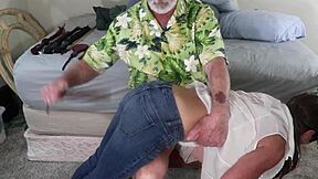 Tms-25 part 2 petite amateur milf spanked otk