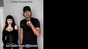 Can This Pawg Goth Babe Handle Amberzinha In Free Interracial Fuck Scene?