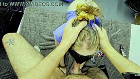 my petite ass and mouth got bound and fucked hard by my friend