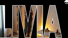 i licked livia in french amateur tattooed style