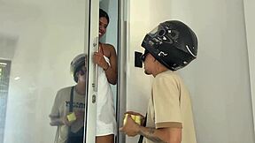 Hey, how about shoving it in raw to pay off that debt? This hot Latina settles her bills with her juicy ass and loves every second.