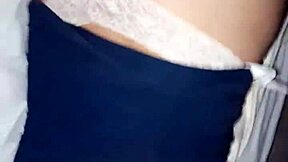 Let my perverted stepdad touch my intimate parts for party money with my boyfriend