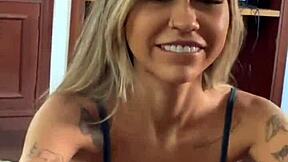 Why is this busty skinny 18yo Brazilian teen giving pov blowjob backstage