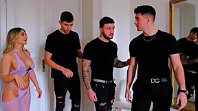 double penetration drives tru kait to her wildest orgasm ever