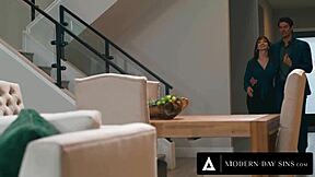 modern-day sins - cuckold milf lexi luna watches husband free use their babysitter serena hill