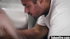 Hey, stepsister hooks up with her jailbird stepbro for some wild sex.