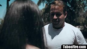 Hey, stepsister hooks up with her jailbird stepbro for some wild sex.