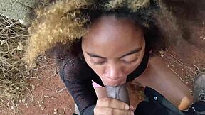 Brunette hairy sucked me until I cum in her mouth. Want to watch the full interracial outdoor video on Sheer or membership?