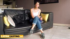 amateur latina teen 18+ rides american big cock cowgirl after massage