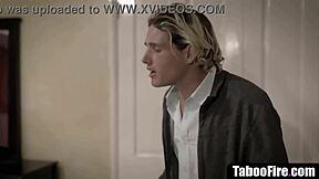 Stepsister asked him to remove the carrot from her ass but ended up with anal fucking.