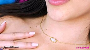 oh man, this classic brunette beauty is showing off her sexy body