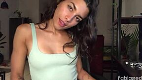 Brazilian Muscular Teen Spreads Big Ass Outdoors For Pussy Licking And Fucking