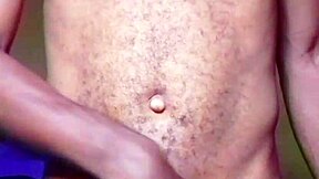 Lonely African Man Dances Naked Then Touches Cock and Ass