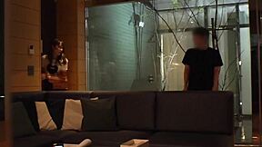 hey, in this cute japanese homemade creampie, i cum inside her natural tits asian babe!!