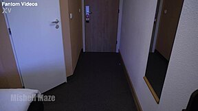 Oh my god! Young innocent student Mishell Maze gets spit and cum all over her face