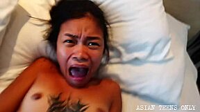 Double anal rimming and triple multiorgasm