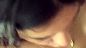 In her first casting, the 18yo busty skinny Brazilian teen Latina gave a deepthroat POV blowjob during the interview.