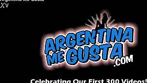 Big ass Latina teen shows natural tits in tight jeans  