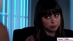 Cheated Lesbian Wife Now Demands My Pussy in Intense Oral Session